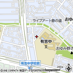 亀田邸_おゆみ野akippa駐車場周辺の地図