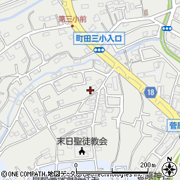 東京都町田市本町田1364周辺の地図