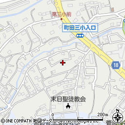 東京都町田市本町田1353-3周辺の地図