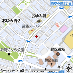 鎌取ケアコミュニティそよ風周辺の地図