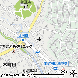 東京都町田市本町田3670周辺の地図
