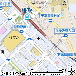 鎌取ＯＫＡＭＯＴＯ．Ｂ周辺の地図