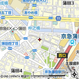 楓 蒲田店周辺の地図