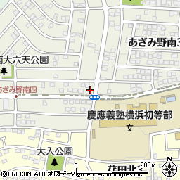 トライアフタースクール江田周辺の地図