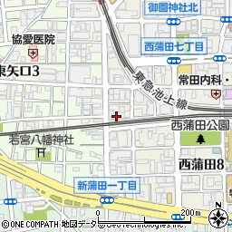 ライブ西蒲田周辺の地図