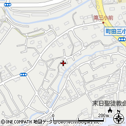 東京都町田市本町田1461-3周辺の地図