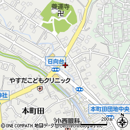 東京都町田市本町田891周辺の地図