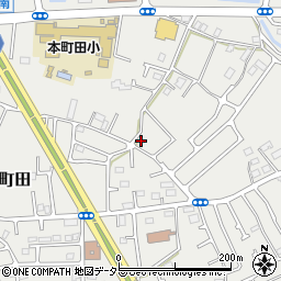 東京都町田市本町田2149-18周辺の地図