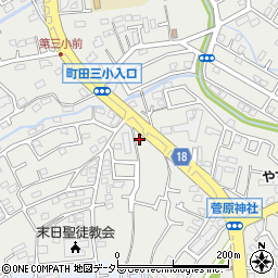 東京都町田市本町田1168周辺の地図