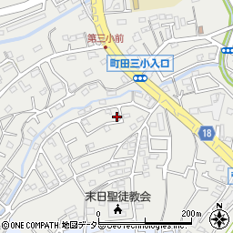 東京都町田市本町田1358-5周辺の地図