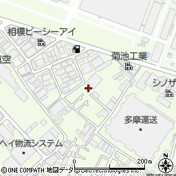 神奈川県相模原市中央区田名3369周辺の地図