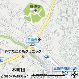 東京都町田市本町田891-3周辺の地図