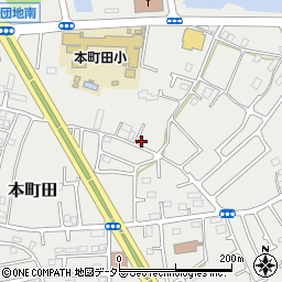 東京都町田市本町田2151周辺の地図