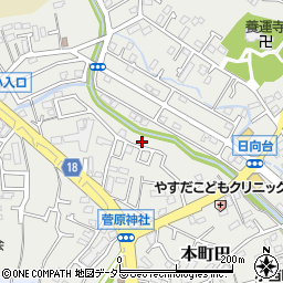 東京都町田市本町田964周辺の地図