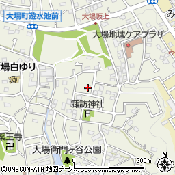 神奈川県横浜市青葉区大場町908-1周辺の地図