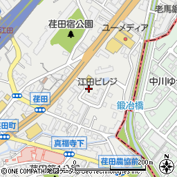 荏田第五公園周辺の地図