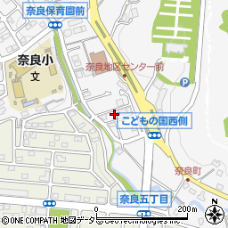 神奈川県横浜市青葉区奈良町1843-135周辺の地図