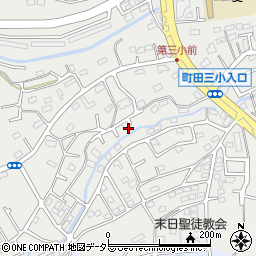 東京都町田市本町田1458-9周辺の地図