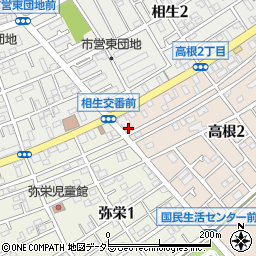 加寿屋周辺の地図