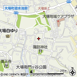 神奈川県横浜市青葉区大場町908-3周辺の地図