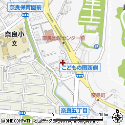 神奈川県横浜市青葉区奈良町1843-163周辺の地図
