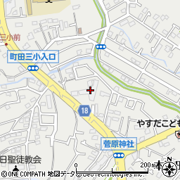 東京都町田市本町田1143周辺の地図