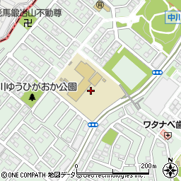 神奈川県横浜市都筑区中川周辺の地図