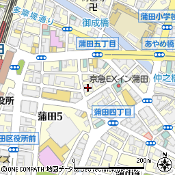 個室居酒屋 時空間 JIKUKAN 蒲田東口店周辺の地図