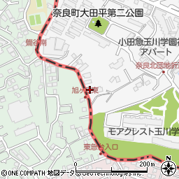 神奈川県横浜市青葉区奈良町2862-13周辺の地図