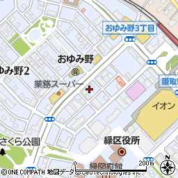 千葉県千葉市緑区おゆみ野3丁目25周辺の地図