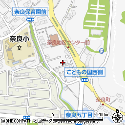 神奈川県横浜市青葉区奈良町1843-215周辺の地図