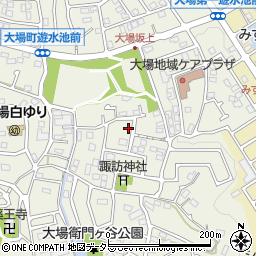 神奈川県横浜市青葉区大場町908-10周辺の地図