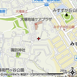 神奈川県横浜市青葉区大場町854周辺の地図