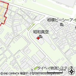 昭和真空周辺の地図