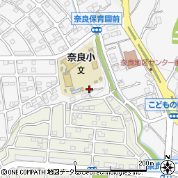神奈川県横浜市青葉区奈良町1545-3周辺の地図