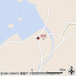 島根県松江市美保関町北浦稲積416周辺の地図