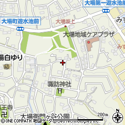 神奈川県横浜市青葉区大場町908-9周辺の地図