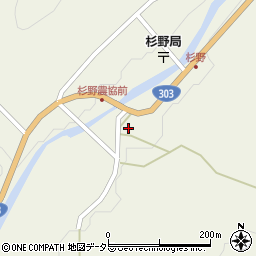 滋賀県長浜市木之本町杉野4030周辺の地図