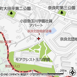 神奈川県横浜市青葉区奈良町2879-16周辺の地図
