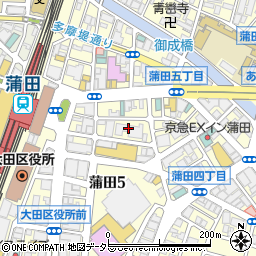ＳＡＬＶＡＴＯＲＥ・ＣＵＯＭＯ＆ＢＡＲ蒲田周辺の地図