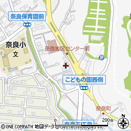 神奈川県横浜市青葉区奈良町1843-219周辺の地図