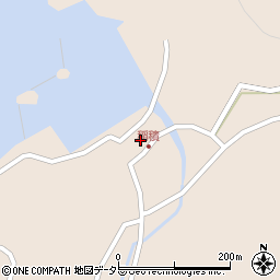 島根県松江市美保関町北浦稲積418周辺の地図