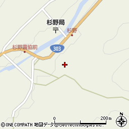 滋賀県長浜市木之本町杉野4079周辺の地図