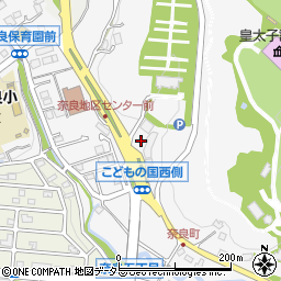 神奈川県横浜市青葉区奈良町2057-6周辺の地図