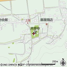 井原寺周辺の地図