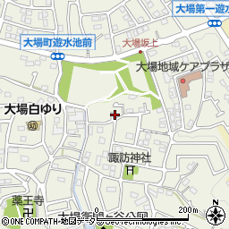 神奈川県横浜市青葉区大場町870周辺の地図