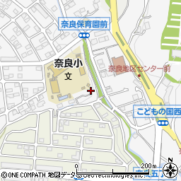 神奈川県横浜市青葉区奈良町1545-1周辺の地図