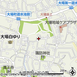 神奈川県横浜市青葉区大場町870-4周辺の地図