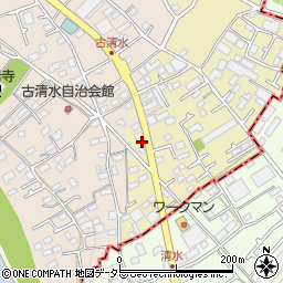 神奈川県相模原市緑区田名2187-1周辺の地図