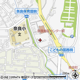 神奈川県横浜市青葉区奈良町1843-119周辺の地図